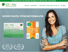 Tablet Screenshot of ezcpak.com